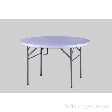 Table Pliante Ronde En Demi Table